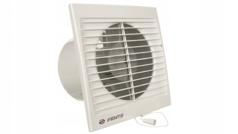 Kupelňový ventilátor - Ventilátor pre domácnosť fi 125 230V 16W 180m3 / h 35dB