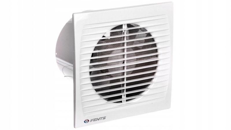 Kupelňový ventilátor - Domáci ventilátor fi 150 štandardná stena (STYLE S)