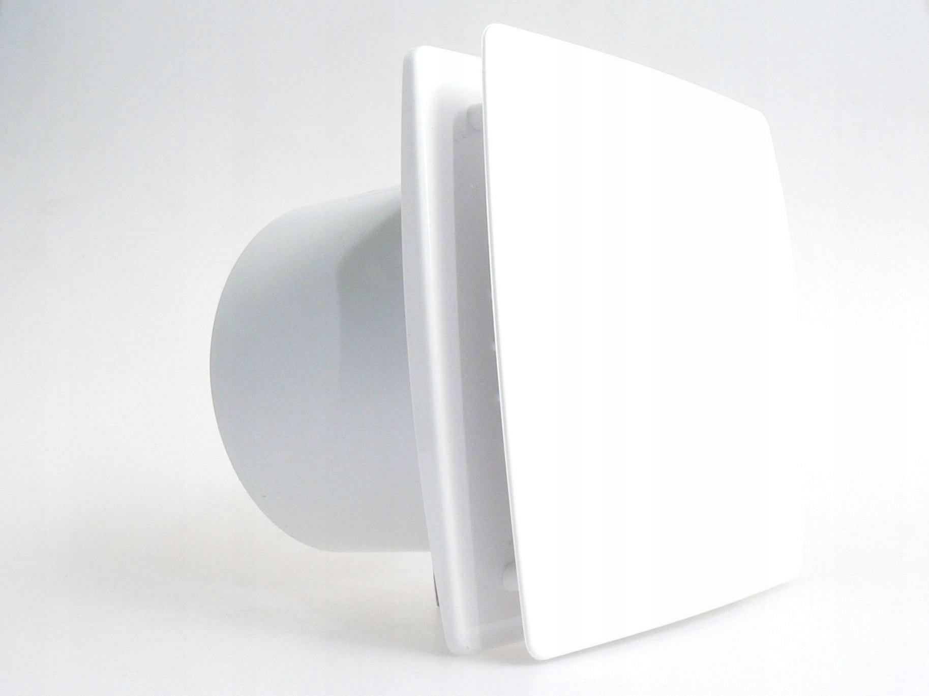 Kupelňový ventilátor - Plochý predný ventilátor, plast, štandardný fi120