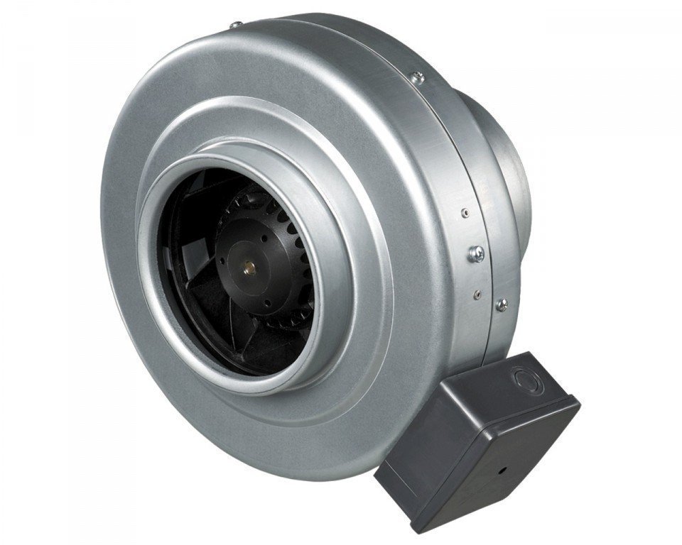 Kupelňový ventilátor - Potrubný ventilátor 200 mm, kapacita 1000 m3 / h