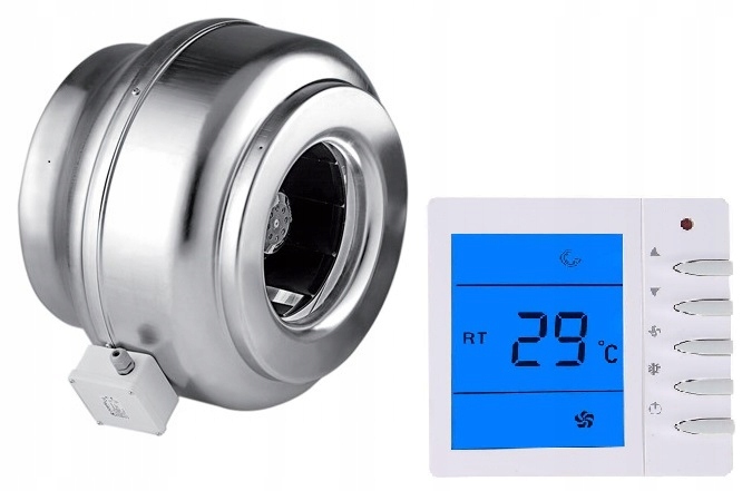 Kupelňový ventilátor - Dospel WK 315 potrubný ventilátor + ovládač