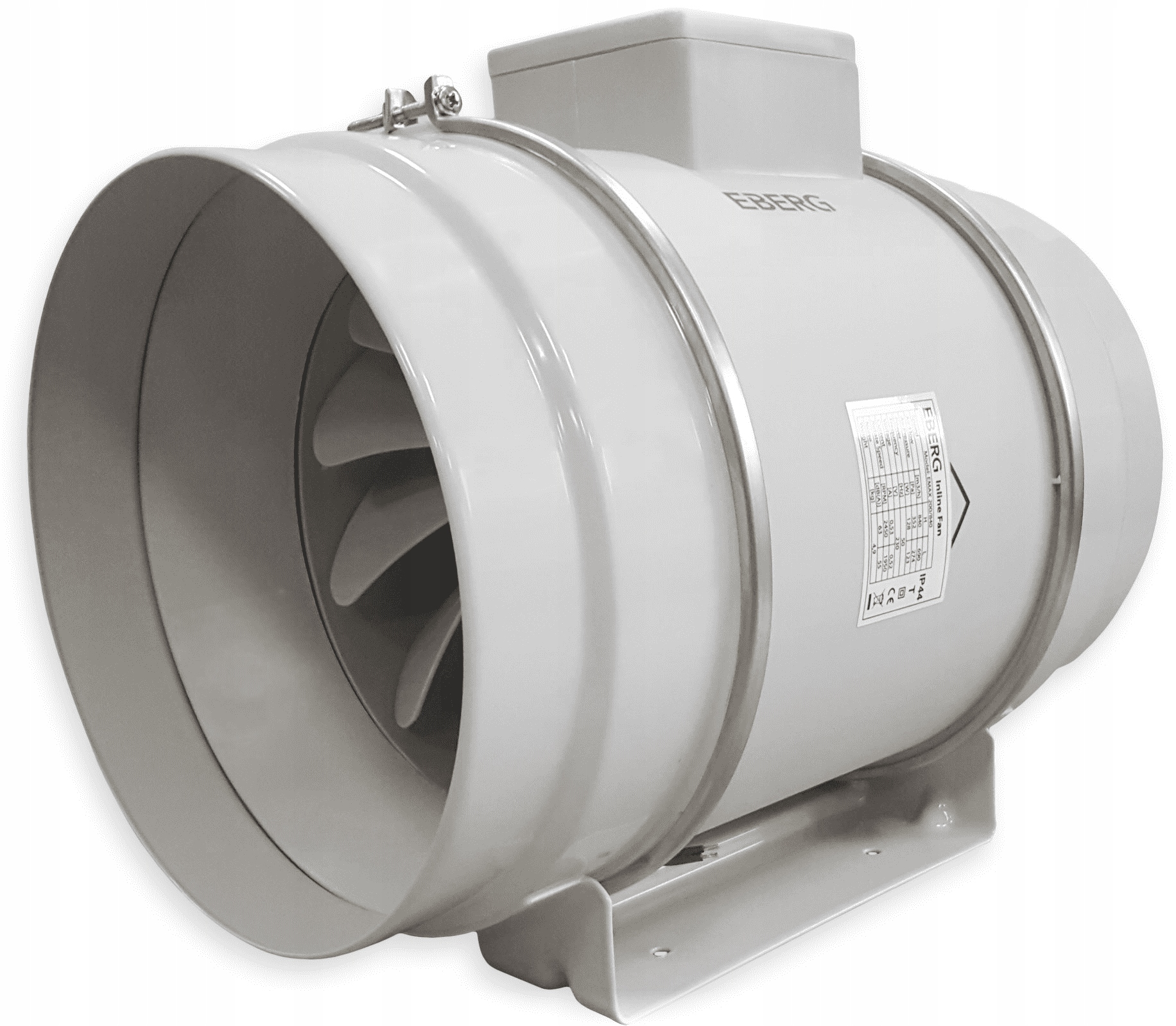 Kupelňový ventilátor - Potrubný ventilátor EBERG EMAX 200 840 m3 / h