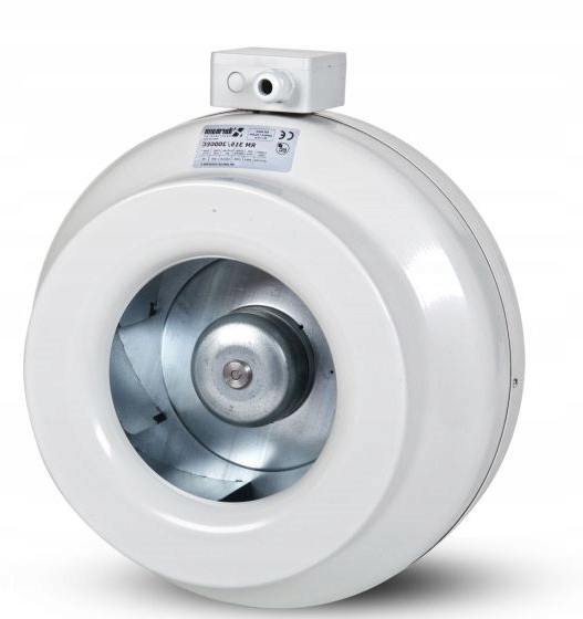 Kupelňový ventilátor - Potrubný ventilátor RM 160/650 EC Harmann 670m3 / h