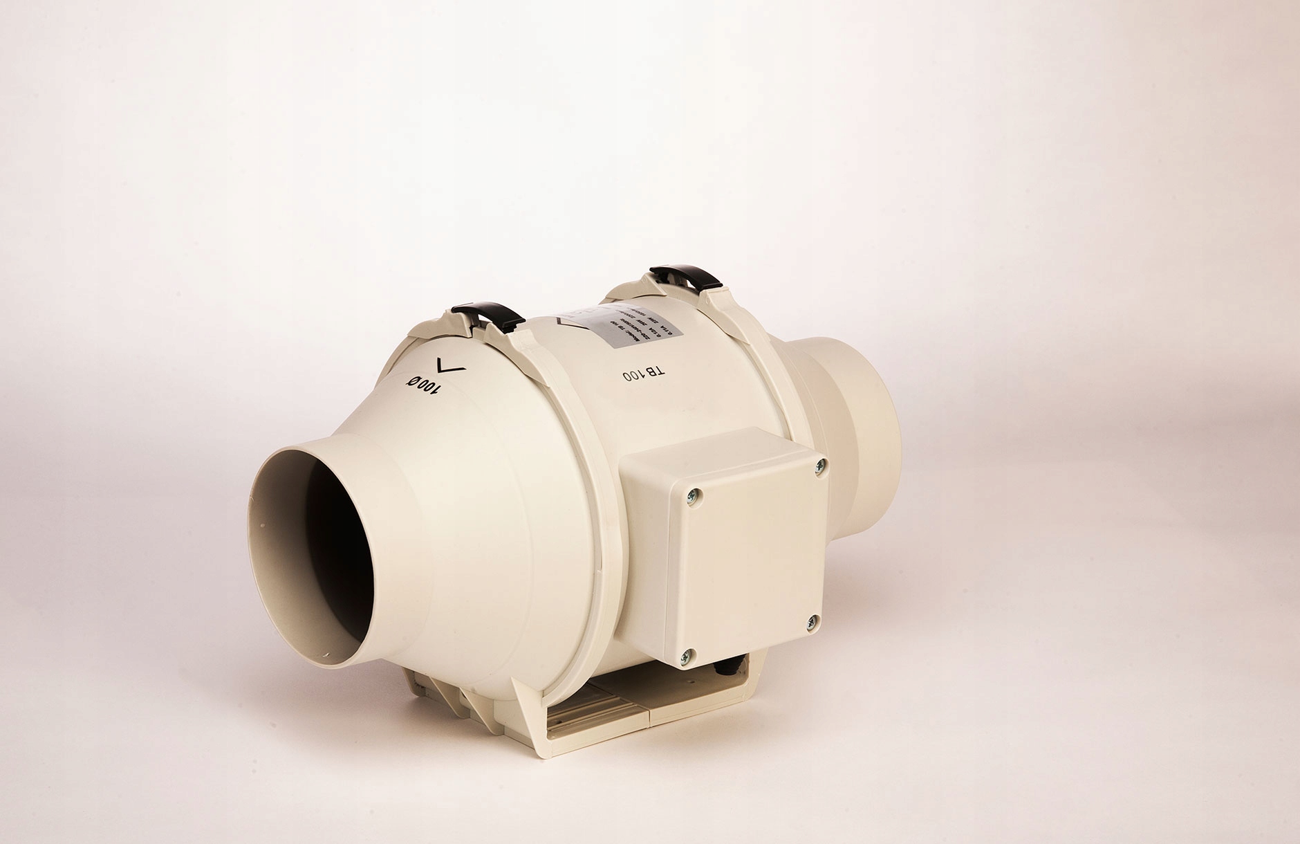 Kupelňový ventilátor - Potrubný ventilátor TB 125SM (181-218 m3 / h) H_E