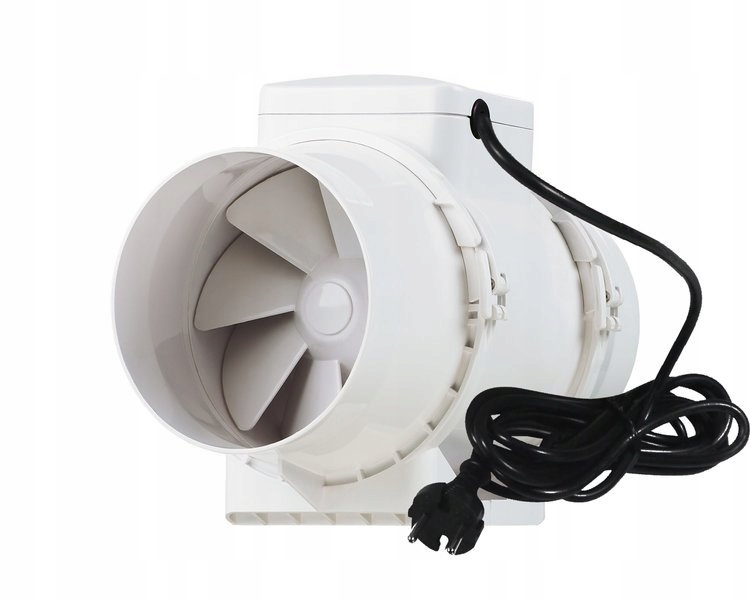 Kupelňový ventilátor - Potrubný ventilátor TT250PRO - 1400m3 / h VENTILY