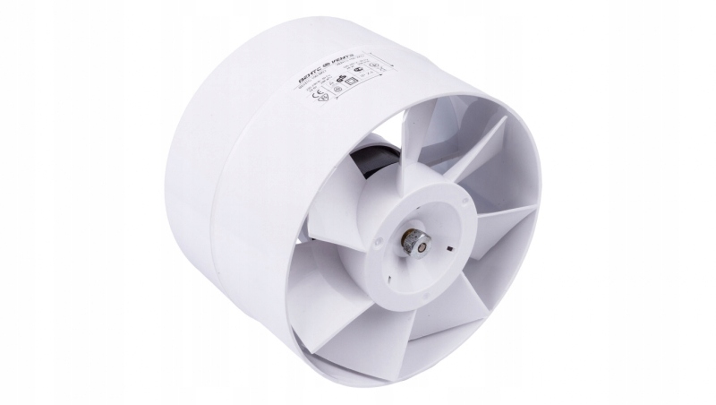 Kupelňový ventilátor - Kanálový ventilátor fi 150 230V 24W 40dB (EURO)