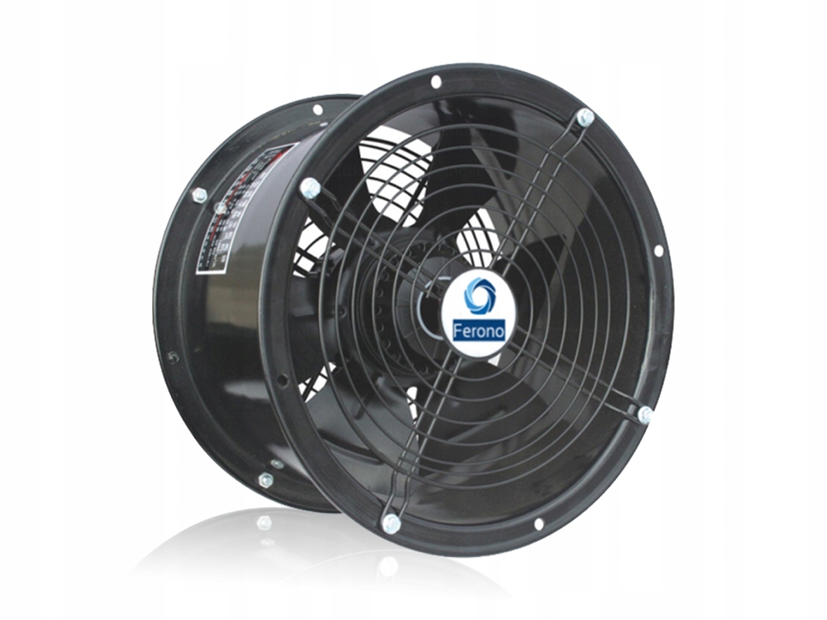 Kupelňový ventilátor - Priemyselný potrubný ventilátor fi 500 8000 m3 / h