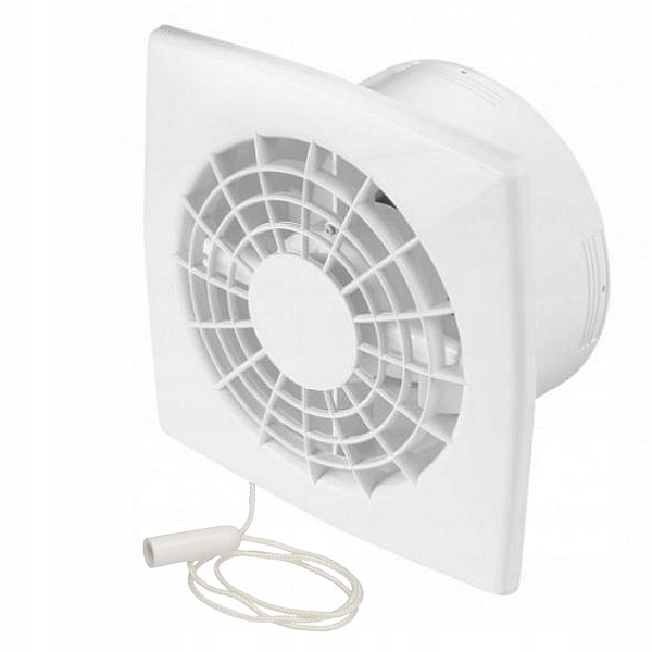 Kupelňový ventilátor - Ventilátor do kúpeľne Awenta VEGA WGB125W struna