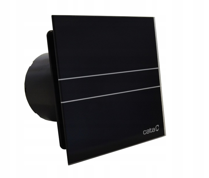 Kupelňový ventilátor - Ventilátor do kúpeľne CATA E-100 GT BK GLASS
