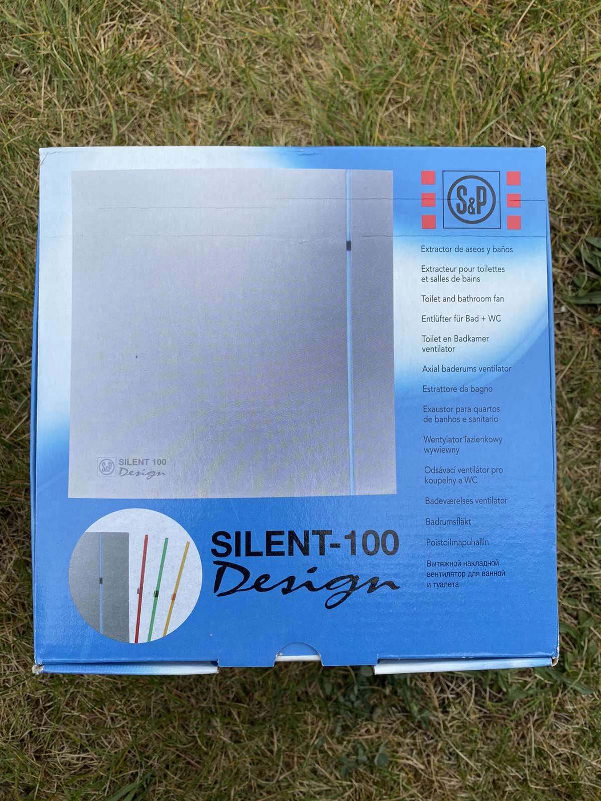Kupelňový ventilátor - Ventilátor do kúpeľne SILENT 100 CRZ DESIGN 3C