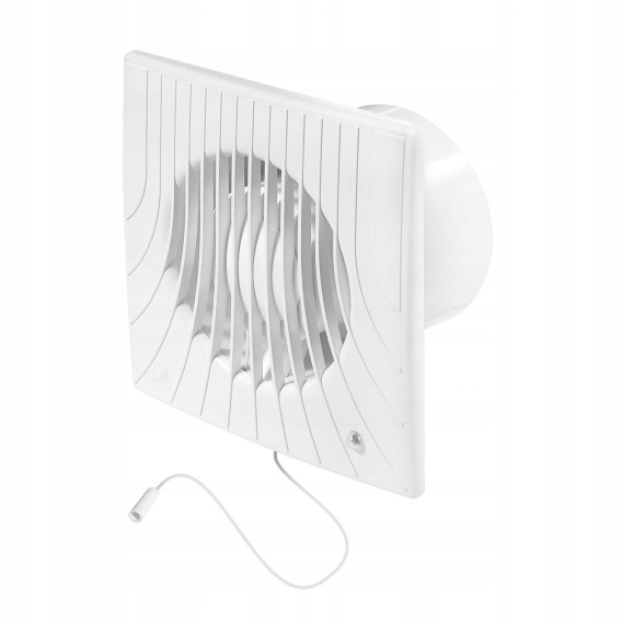 Kupelňový ventilátor - Kúpeľňový ventilátor WA120W s ťahovým spínačom