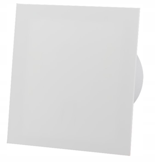 Kupelňový ventilátor - Kúpelňový ventilátor dRim 125 RMS Plexi White Mat