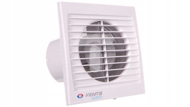 Kupelňový ventilátor - Axiálny ventilátor fi 100, tichý, guľkové ložiská