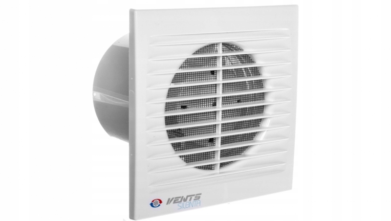 Kupelňový ventilátor - Axial fan fi 100 tiché vypnutie času plus h