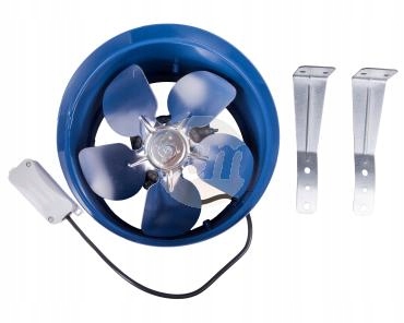 Kupelňový ventilátor - Axiálny ventilátor fi 200 230V 43W 32dB 405m3 / h VKO