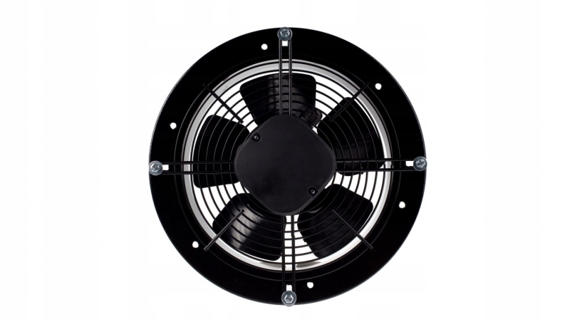 Kupelňový ventilátor - Axiálny ventilátor fi 260 1050m3 / h 80W 230V 0,4A