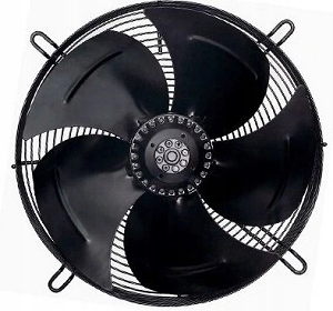Kupelňový ventilátor - Axiálny tlačný ventilátor 250 mm YWF4E-250B