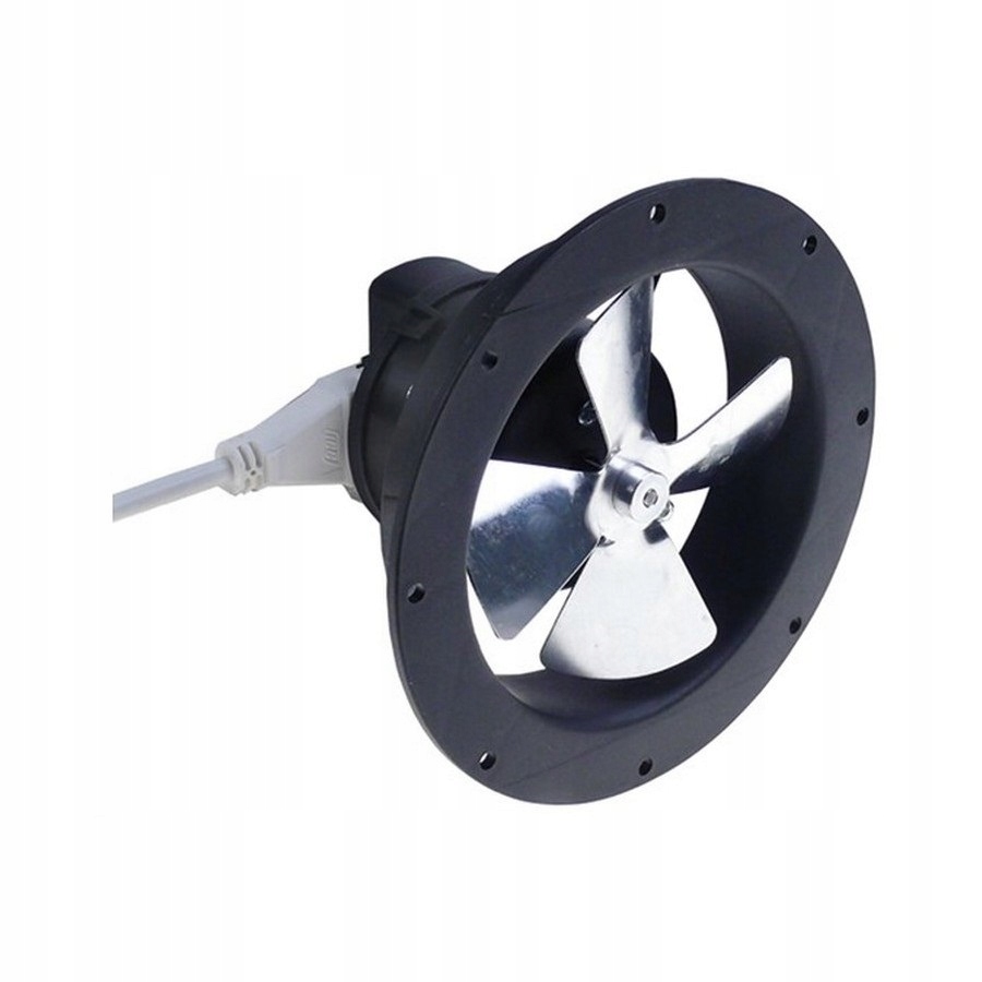 Kupelňový ventilátor - Axiálny tlačný ventilátor s 96 mm plášťom Coprel