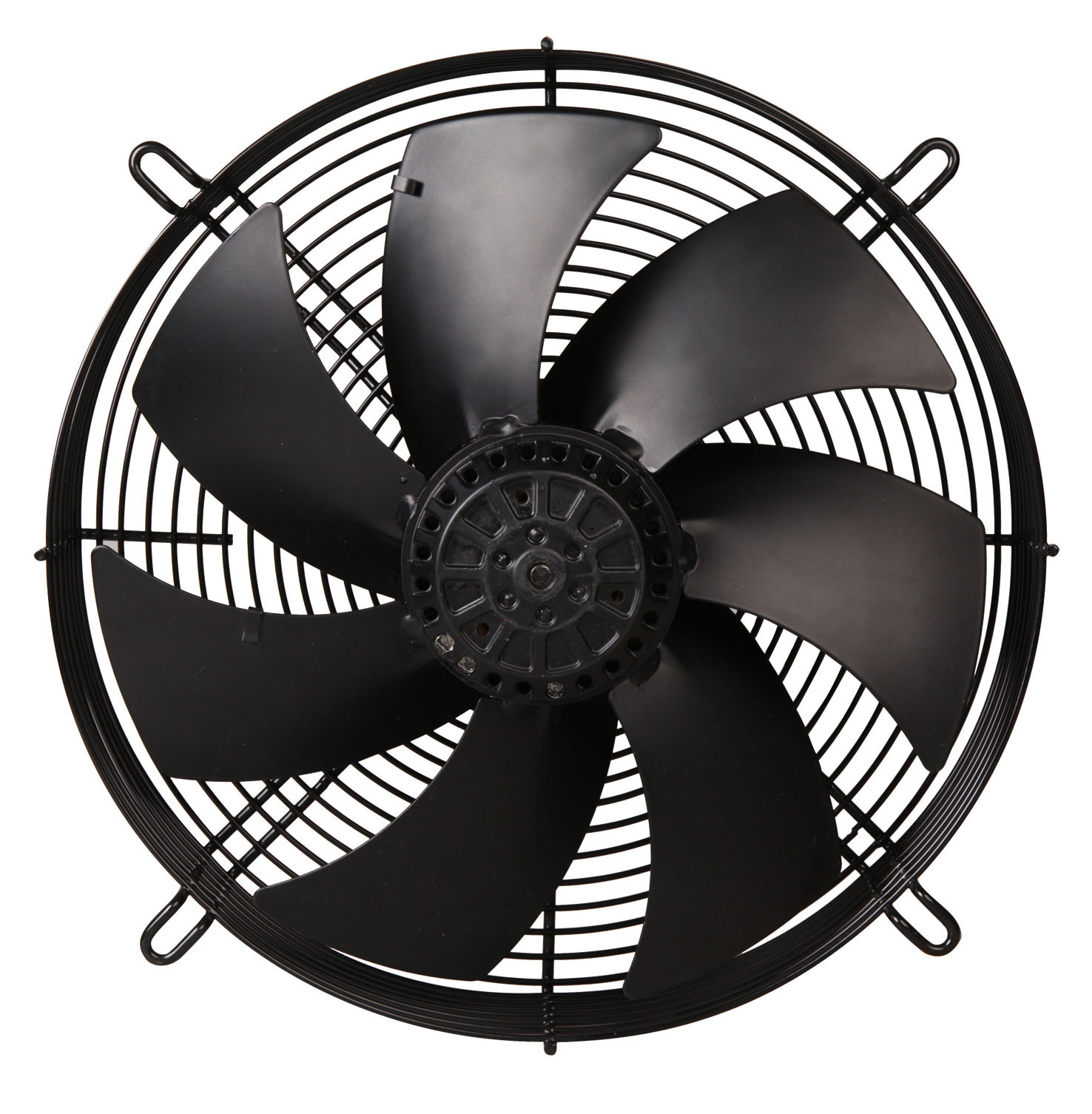 Kupelňový ventilátor - Axiálny ventilátor s ochrannou mriežkou nasávania fi500