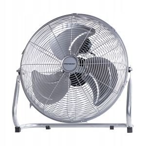 Kupelňový ventilátor - Podlahový ventilátor VENETO-46C strieborný