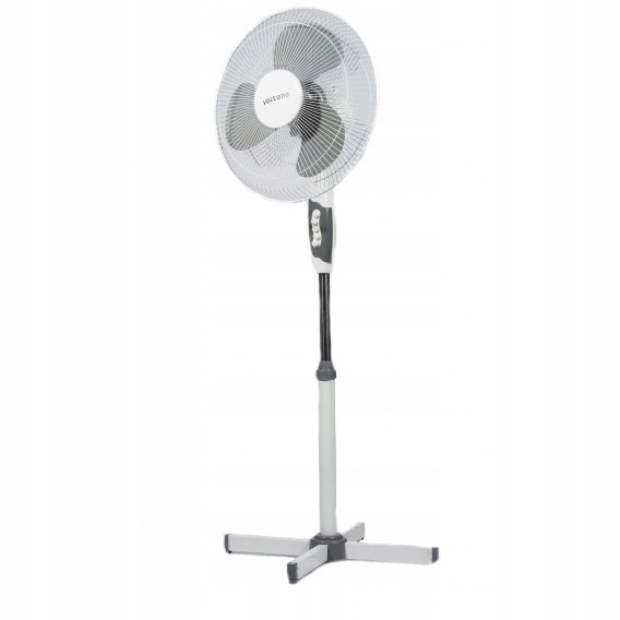 Kupelňový ventilátor - Stojanový ventilátor 40W priemer 40cm biely