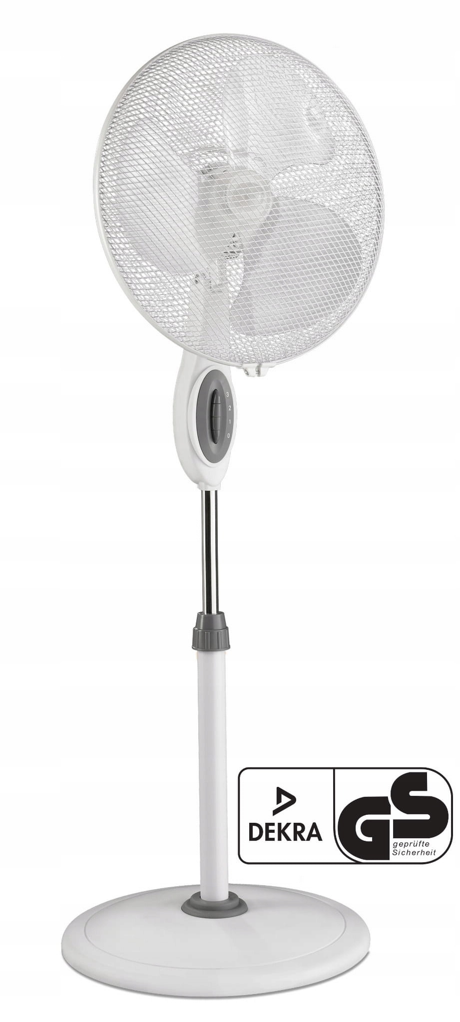 Kupelňový ventilátor - Stojanový ventilátor CASA FAN Chrt biely 50W