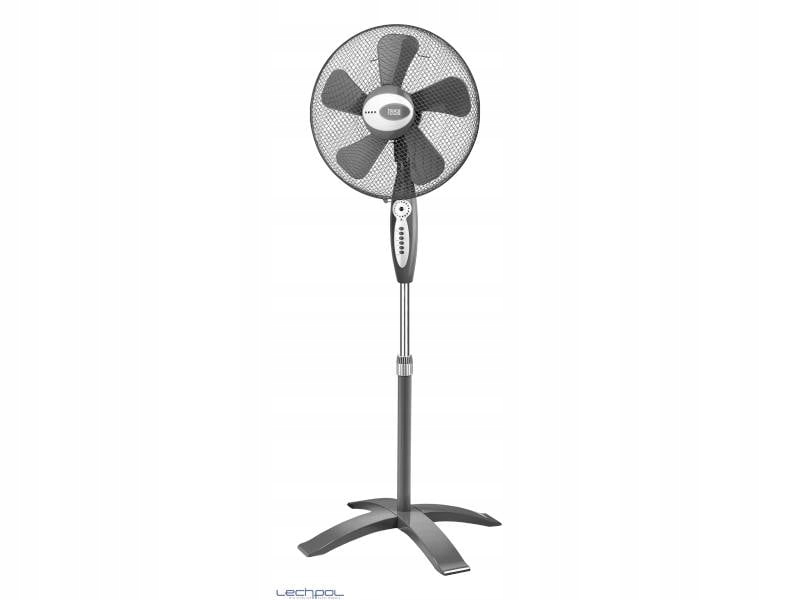 Kupelňový ventilátor - Stojací ventilátor ovládaný diaľkovým ovládaním Tees