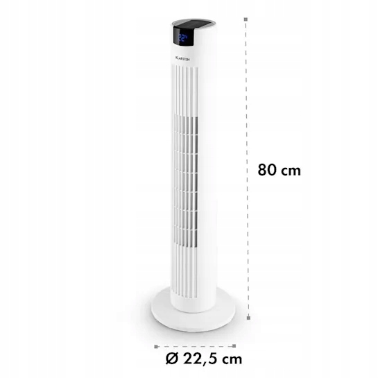 Kupelňový ventilátor - Vežový ventilátor, difúzor vône, poškodený