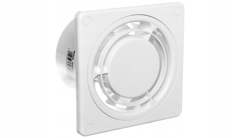 Kupelňový ventilátor - Odsávací ventilátor fi 100 10W 80m3 / h 230V IPX4