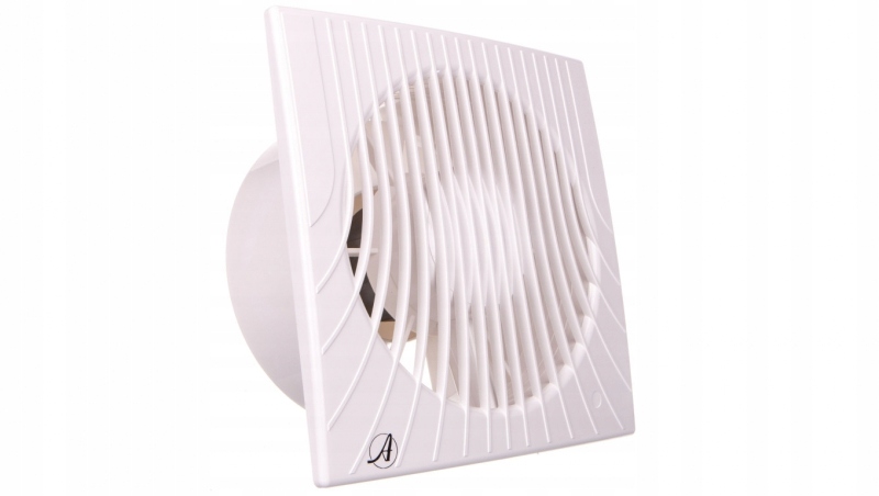 Kupelňový ventilátor - Odsávací ventilátor fi 150 vypnutý. čas