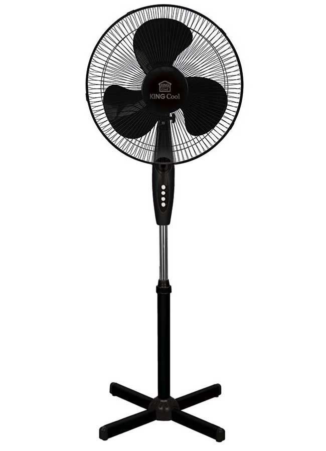 Kupelňový ventilátor - Stojanový ventilátor KINGCOOL KC-2124 čierny