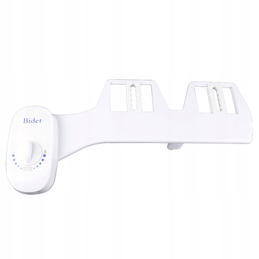 Multifunkčné WC sedadlo Bidet podlhovasté biele