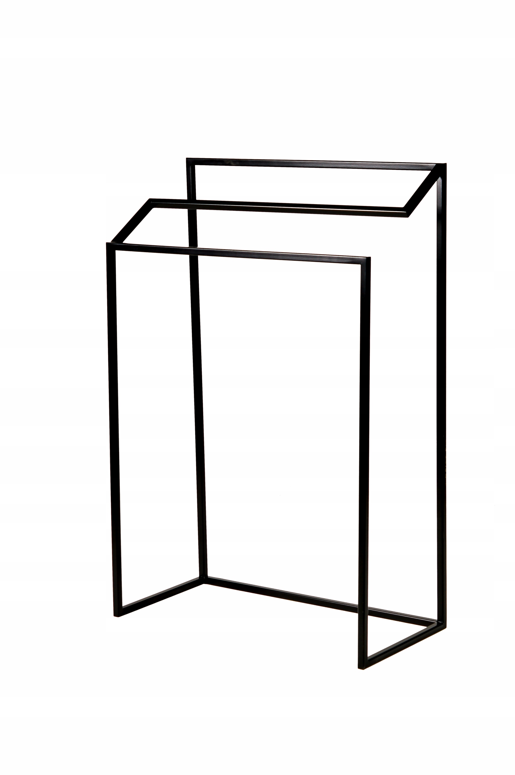 Vešiak - Moderný kovový kovový držiak na uteráky 60cm