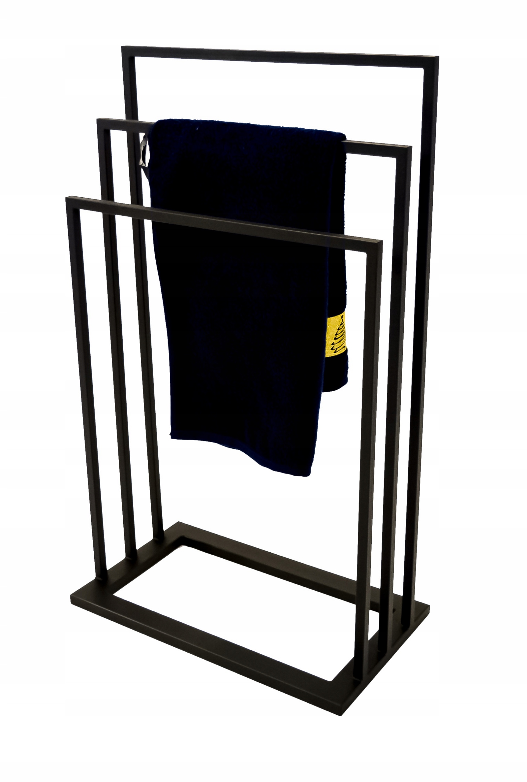 Vešiak - Trojitý kovový vešiak na uteráky 60cm