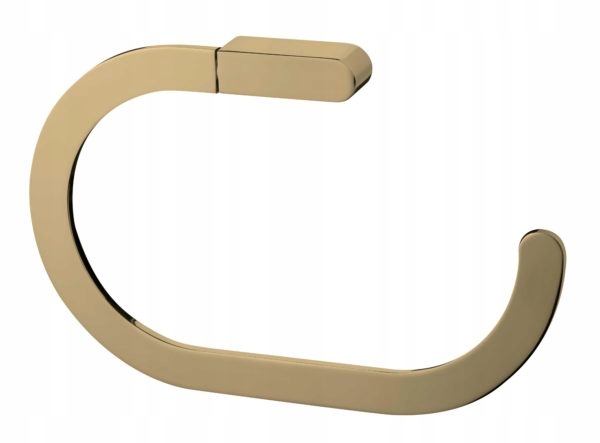 Kupelňový set doplnkov - Držiak na uterák Oval Nature Gold 07951