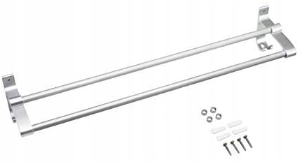 Vešiak - Dvojitý držiak na uteráky HAWSAM 40 cm