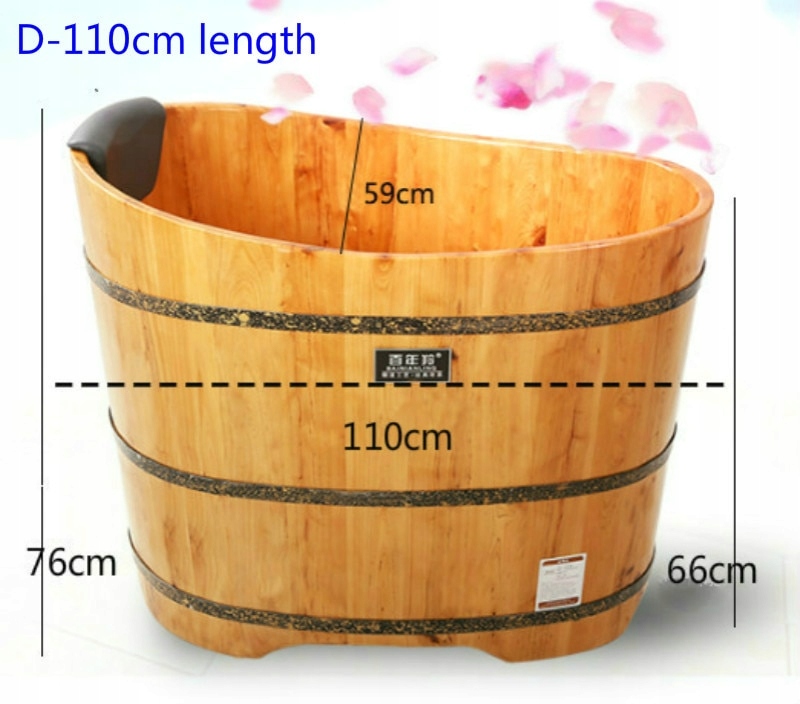 Kvalitný vaňový sud 110 cm masívne drevo