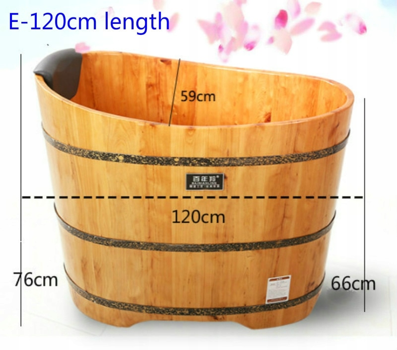 Kvalitný vaňový sud 120 cm masívne drevo