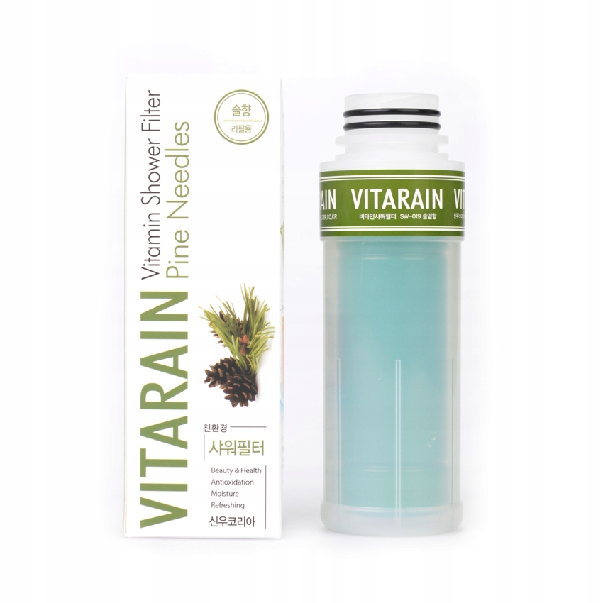Kupelňový set doplnkov - NÁHRADNÝ SPRCHOVÝ FILTER VITARAIN Borovica SW-019