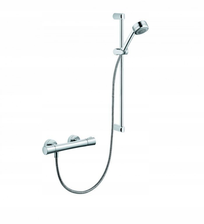 Sprchový panel - ZENTA Shower-Duo 2S 60cm termostatická sprchová batéria