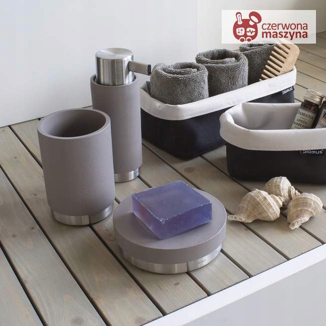 Kupelňový set doplnkov - SÚPRAVA PRÍSLUŠENSTVA KÚPEĽNE BLOMUS ARA TAUPE