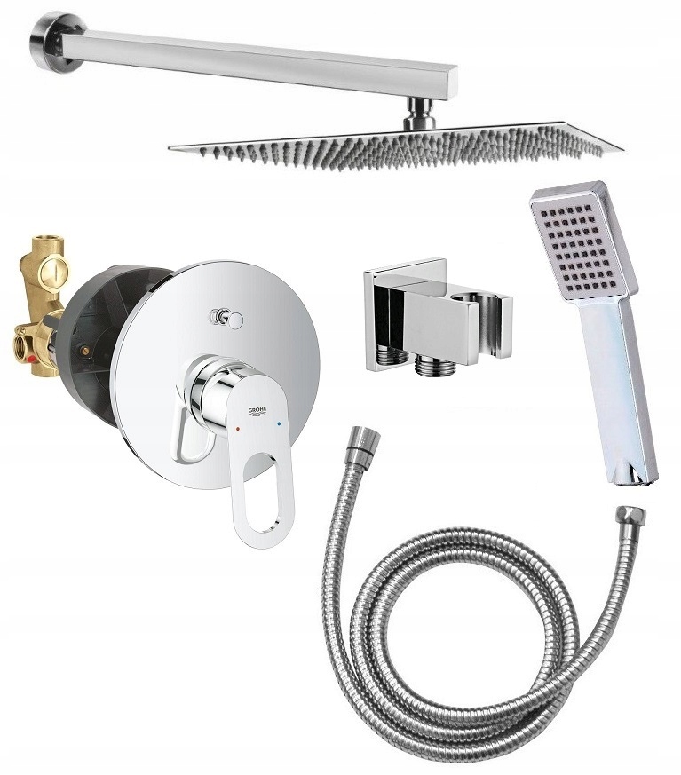 Podomietková batéria - KONCEJNÁ SADA GROHE BATÉRIA + Dažďová sprcha 25cm