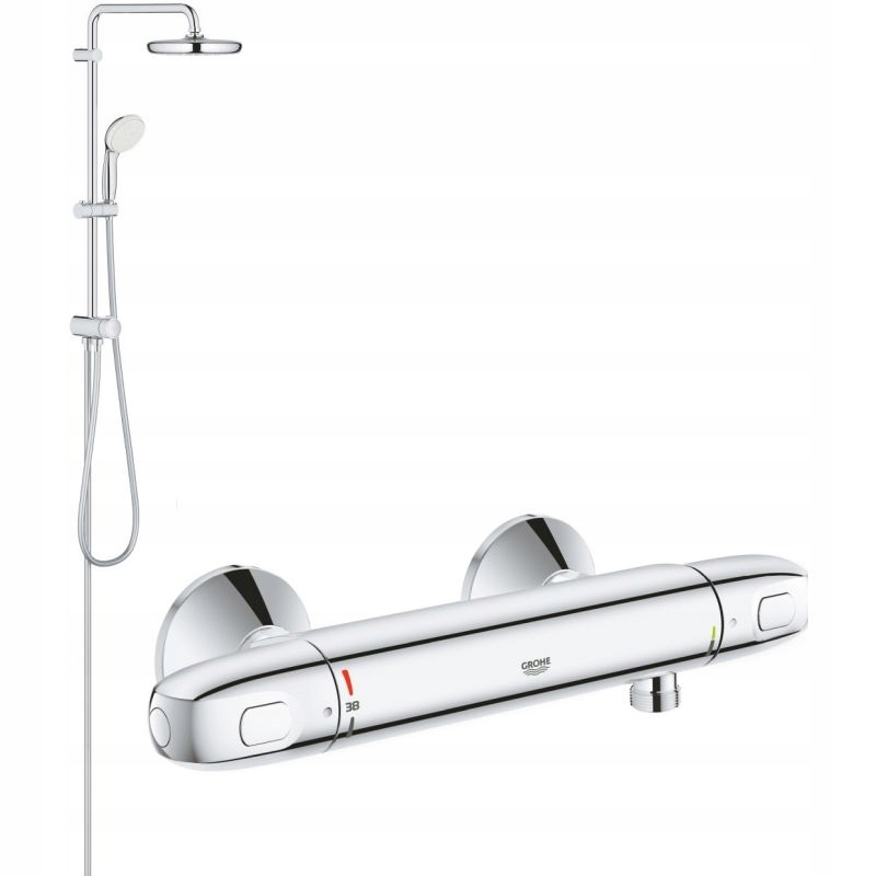 Sprchový panel - GROHE GROHTHERM TERMOSTATICKÁ SPRCHOVÁ SADA