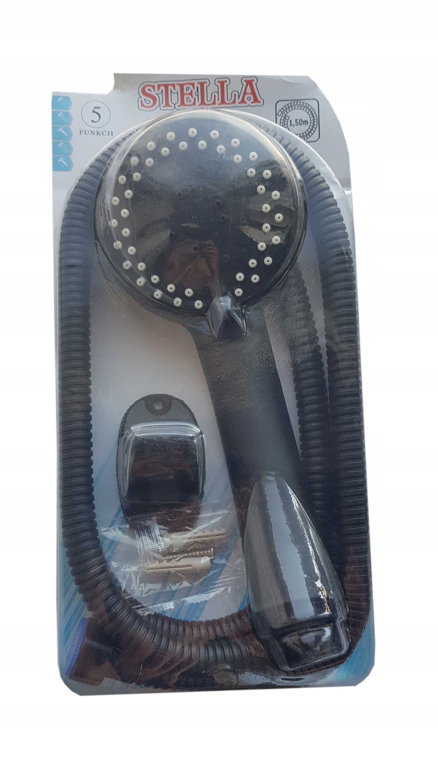 Sprchový panel - SPRCHOVÁ SADA HADICA 3F EARPHONE ČIERNA PRIBLIŽNE