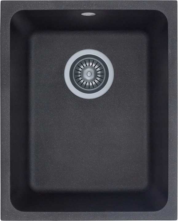 KERNAU KGS GRANITE SINK U 45 1B čierna metalíza