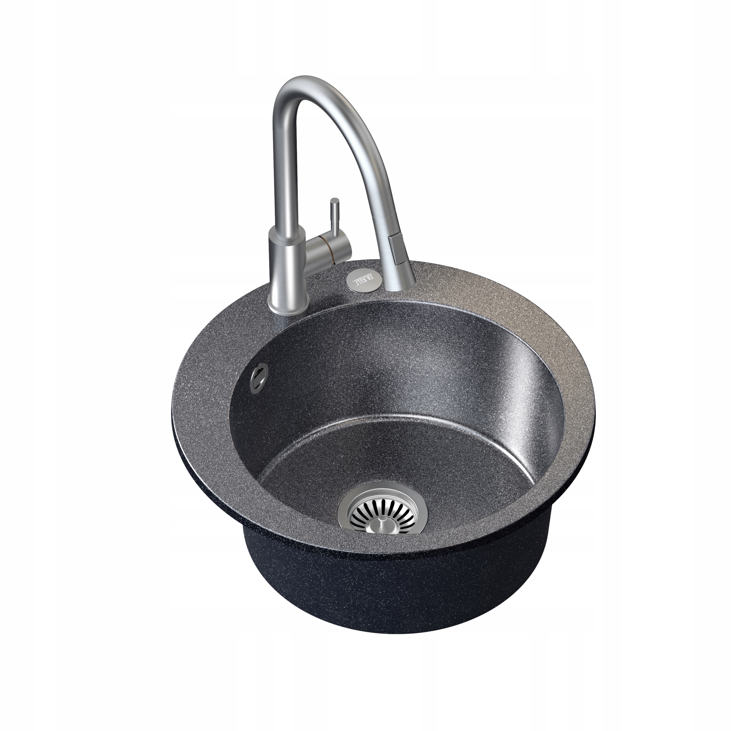 JAMES 210 SINK BLACK BATTERY JULIA SIPHON COVER CAP
