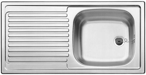 Kuchynský drez -  BLANCO TOP EES kuchynský drez 8x4 500 370
