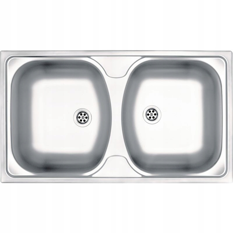 DOUBLE CHAMBER SINK STEEL SINK DEANTE TECHNO