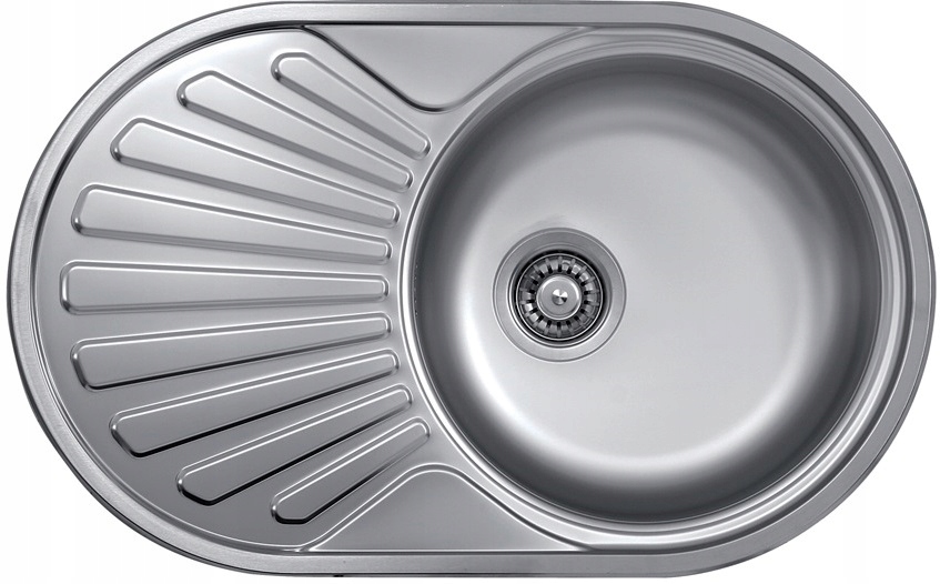 Kuchynský drez - ROYAL SMOOTH MATT RECESSED STEEL SINK