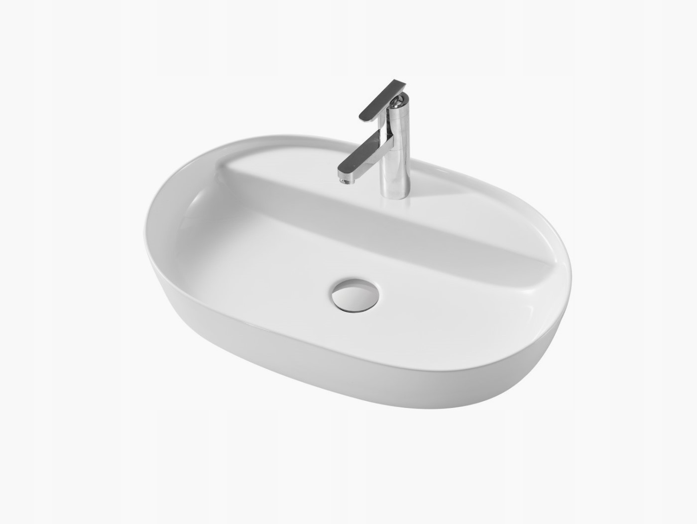 Umývadlo -  ZOYA MILI COUNTER-horné umývadlo 62X41CM